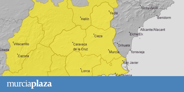 Aviso amarillo este martes en la Región por tormentas y lluvias de