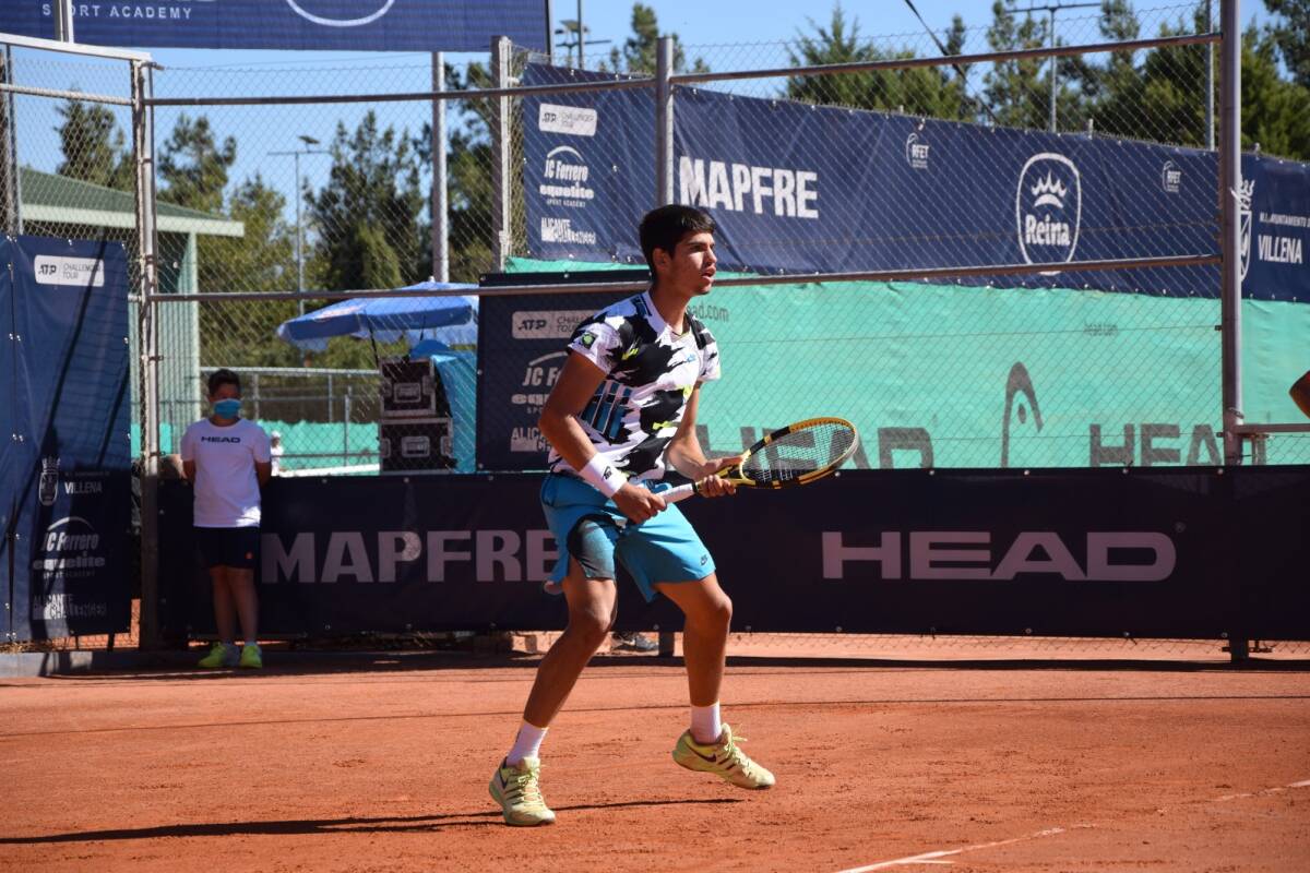 Oscar Leyva Madrid Ayuso Carlos Alcaraz conquista en Villena su tercer título ATP al ganar a un top  100 como Martínez Portero - Murciaplaza
