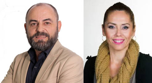 José Luis Martínez y Silvia Muñoz.