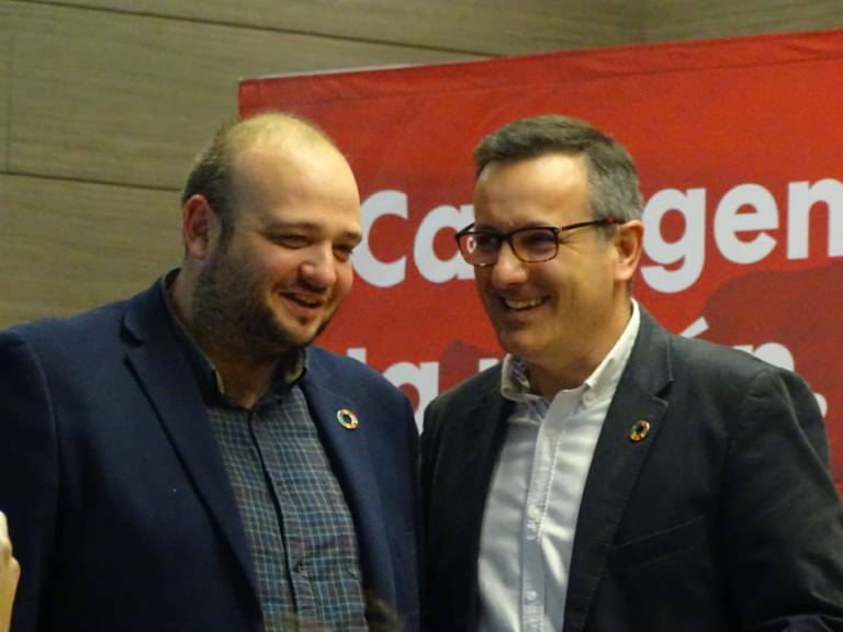 Manuel Torres y Diego Conesa. Foto: PSOE
