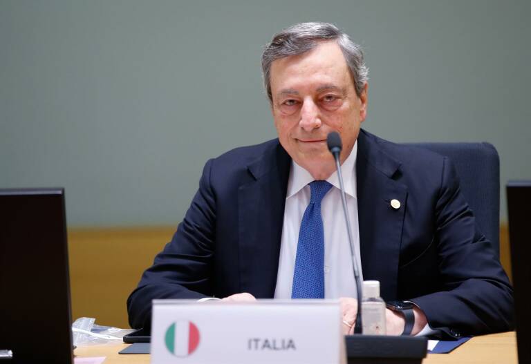 El primer ministro italiano, Mario Draghi. Foto: MARIO SALERNO/EUROPEAN COUNCIL/D /DPA