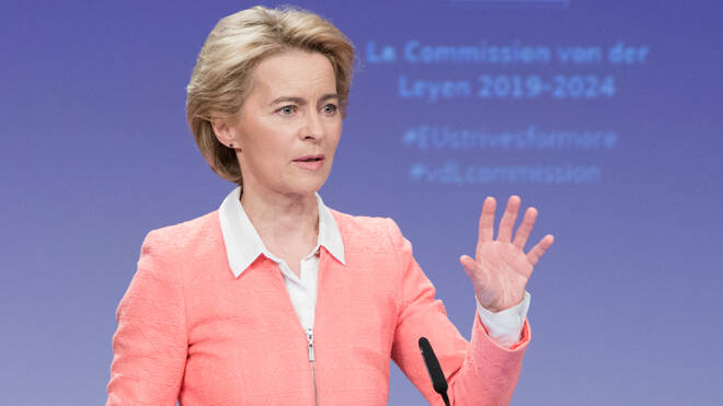 La presidenta de la Comisión Europea, Ursula von der Leyen. Foto: EFE
