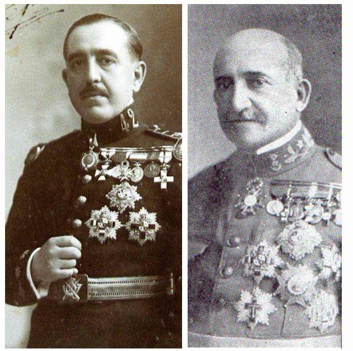 Coroneles Riquelme y Morales.