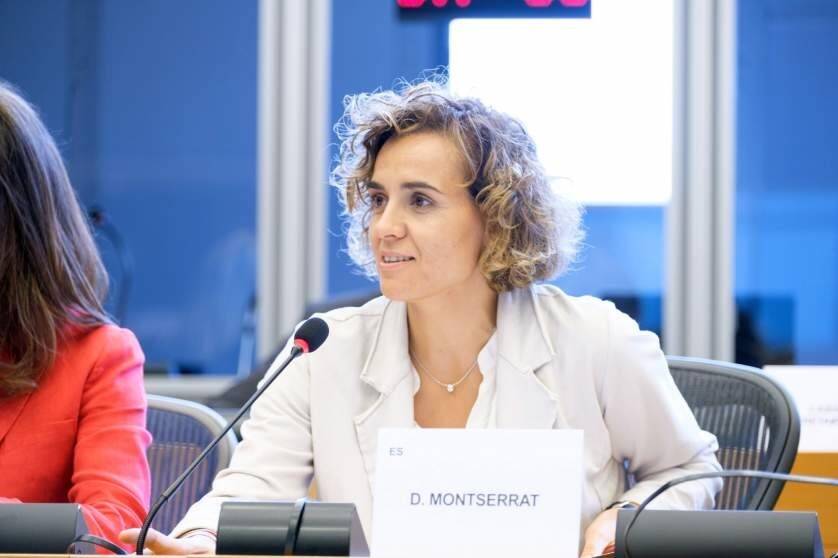 La Presidenta del Comité de Peticiones del Parlamento Europeo, Dolors Montserrat. Foto: PP