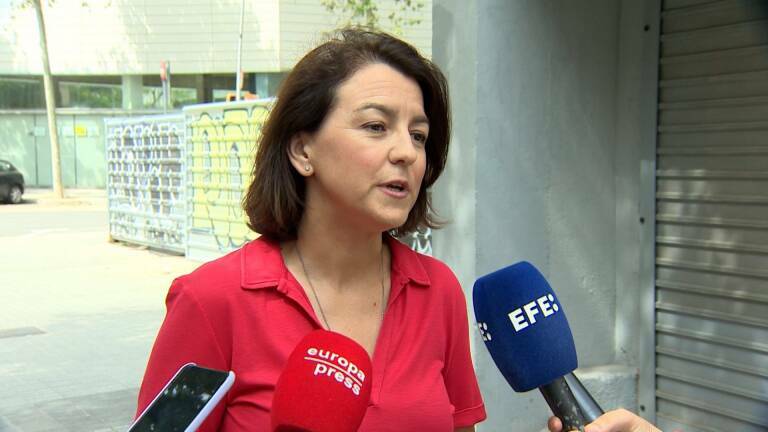 La portavoz del PSOE en el Senado, Eva Granados. Foto: EP