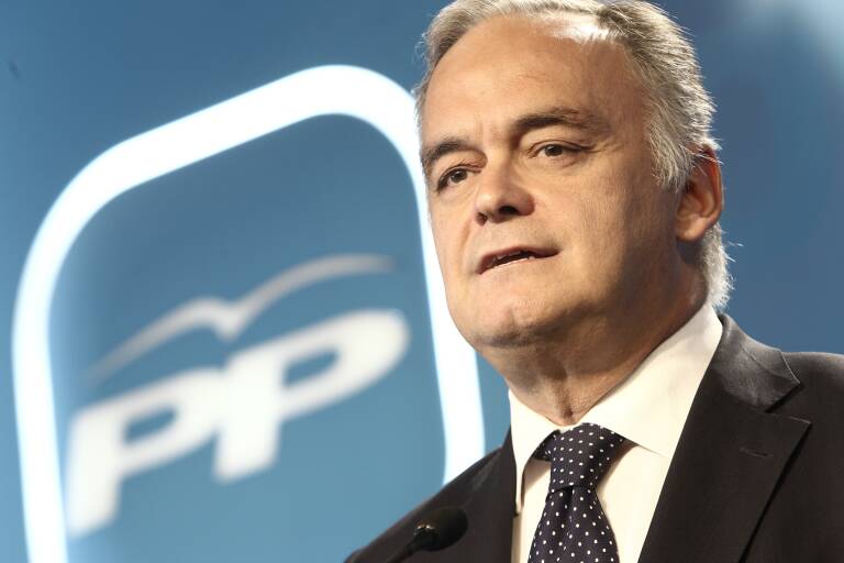 El vicepresidente del Grupo Popular Europeo, Esteban González Pons.  Foto: EUROPA PRESS
