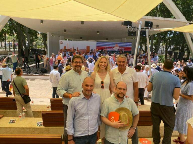 Delegación murciana de Ciudadanos en Málaga. Foto: CS