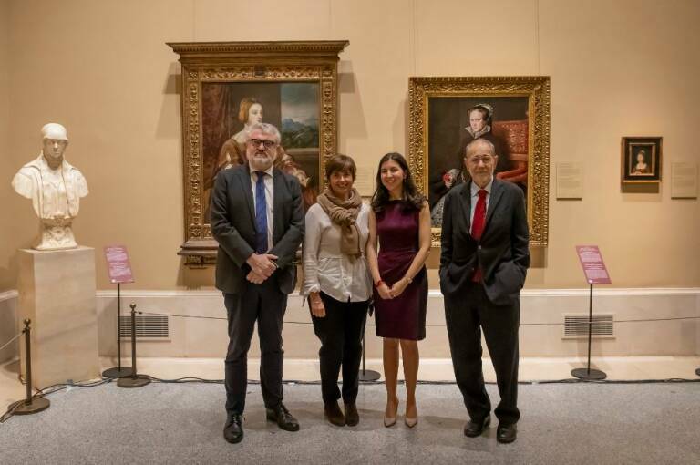 Inauguración de la primera parte de 'El Prado en femenino'