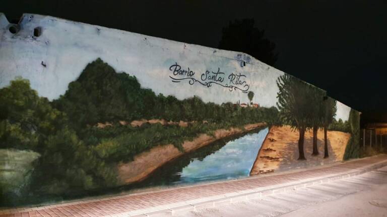 Mural de Aída Garrido Santos