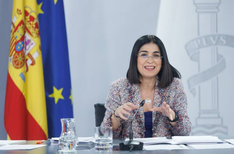La Ministra de Sanidad, Carolina Darias. Foto: EDUARDO PARRA