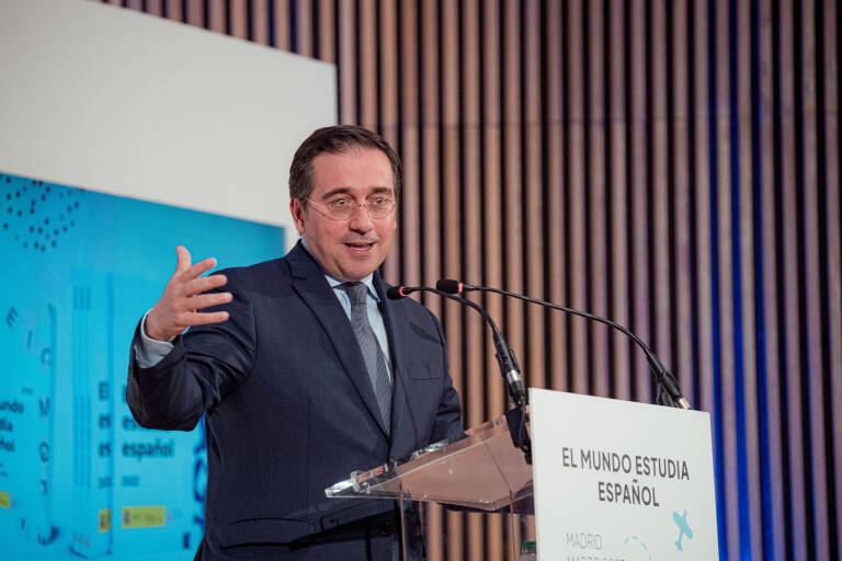  José Manuel Albares. Foto: GABRIEL LUENGAS/EUROPA PRESS