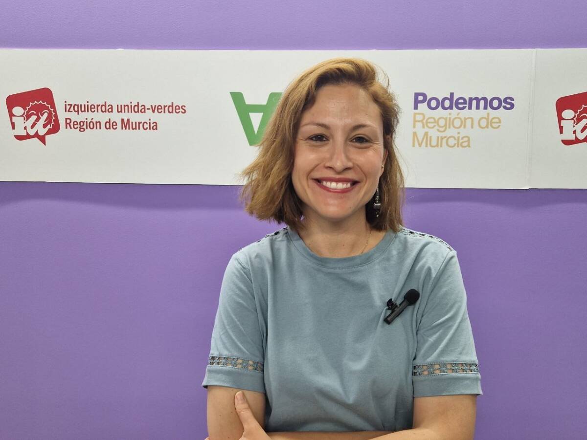 Elvira Medina, candidata de Podemos a la Alcaldía de Murcia