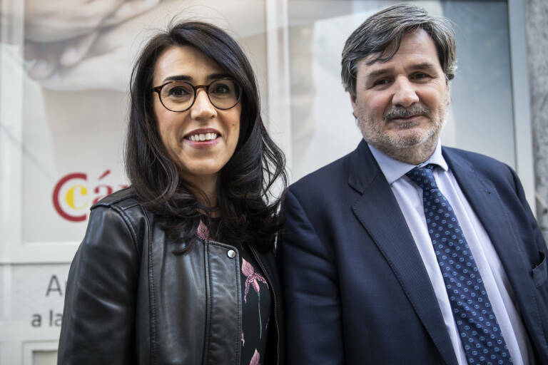  Gonzalo Rodríguez-Sahagún y Beatriz Gutiérrez, presidente y subdirectora general de Gescooperativo. Foto: Eva Máñez