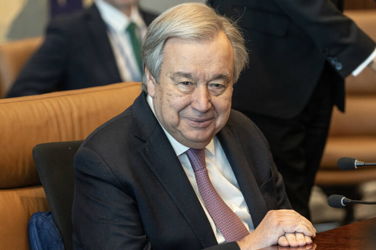 António Guterres. Foto: EUROPA PRESS/CONTACTO/LEV RADIN