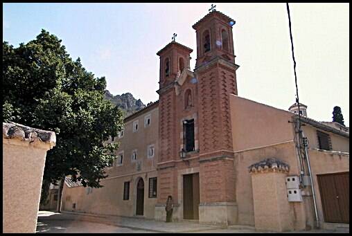 Vista exterior del convento. Fuente: Murcia, Región Sobrenatural