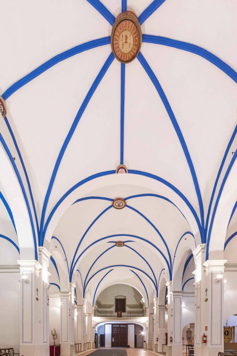 Interior de la Iglesia San Francisco. Foto: Turismo Yecla
