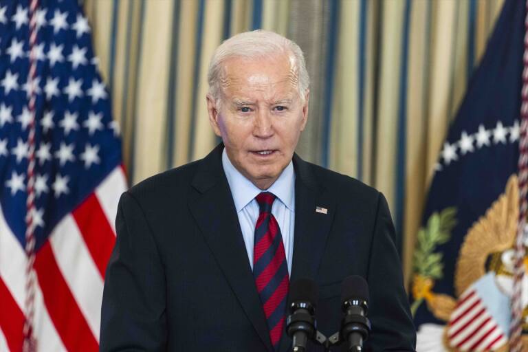 El presidente de Estados Unidos, Joe Biden. Foto: EUROPA PRESS/CONTACTO/JIM LOSCALZO